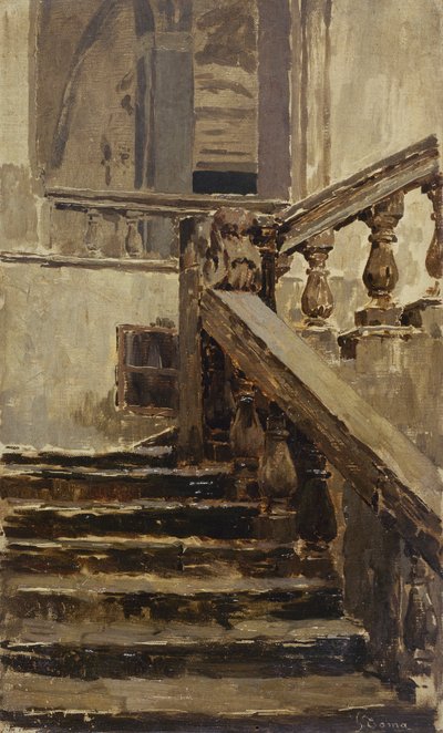 Estudio de escalones de escalera de Gioacchino Toma