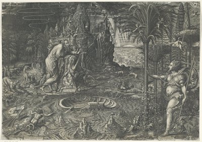 alegoría de la vida de Giorgio Ghisi