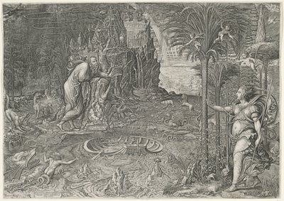 Alegoría de la vida de Giorgio Ghisi