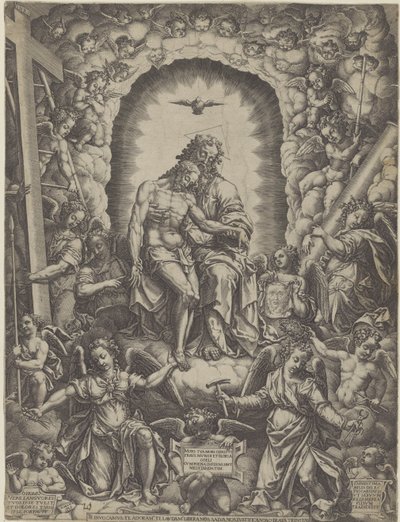 Santísima Trinidad de Giorgio Ghisi
