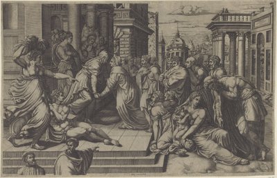 Visitación de Giorgio Ghisi