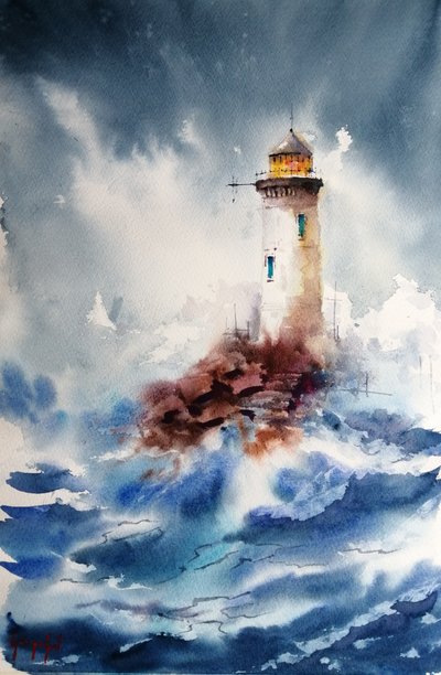 Un faro en mares agitados de Giorgio Gosti