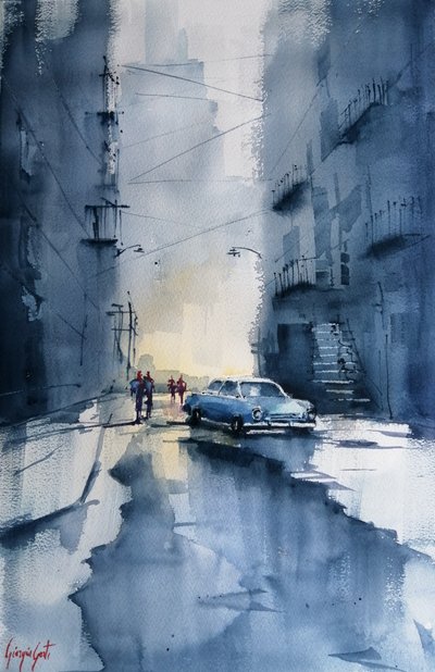 Classic Car City: Lluvia de Giorgio Gosti