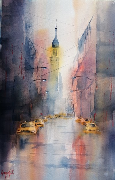 La Aguja de la Ciudad Brumosa de Giorgio Gosti