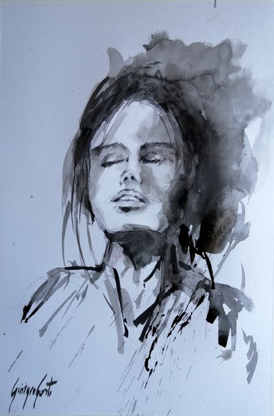Retrato de una mujer serena de Giorgio Gosti