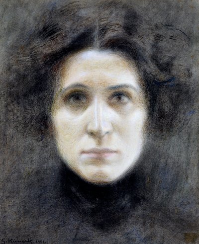 Retrato de Irma Gramatica, de Giorgio Kienerk (1869-1948), hacia 1901, pastel sobre papel, 29x46 cm de Giorgio Kienerk