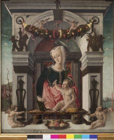 Madonna y el Niño, 1456-60 de Giorgio Schiavone