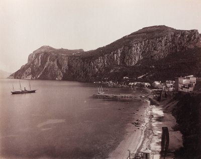 Vista panorámica de Capri de Giorgio Sommer