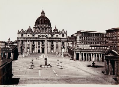 La Basílica de San Pedro, Ciudad del Vaticano de Giorgio Sommer