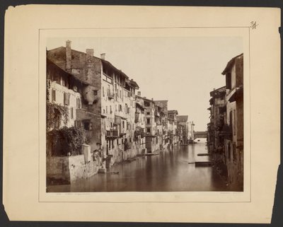 Verona, agua tranquila de Giorgio Sommer