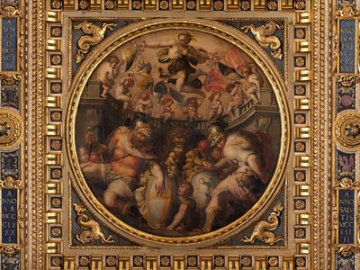 Alegorías de los barrios de Santo Spirito y Santa Croce de Giorgio Vasari