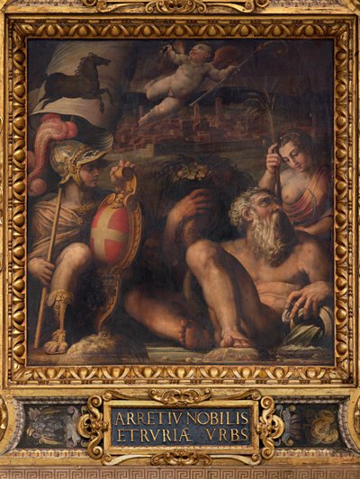 Alegoría de Arezzo de Giorgio Vasari