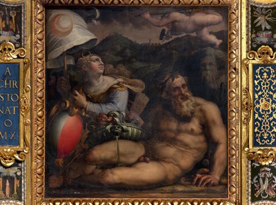Alegoría de Fiesole de Giorgio Vasari