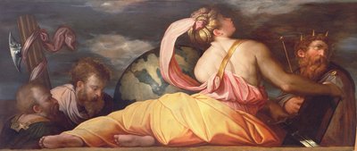 Alegoría de la Geografía de Giorgio Vasari