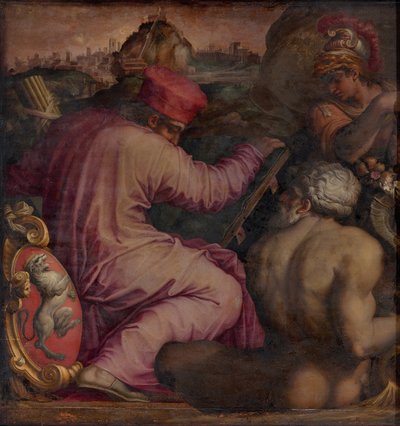 Alegoría de San Miniato en el bajo Valdarno, 1563-1565 de Giorgio Vasari