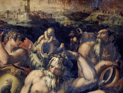 Alegoría de la región de Chianti, Italia de Giorgio Vasari