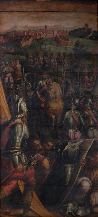 Captura de Casole, 1563-1565 de Giorgio Vasari