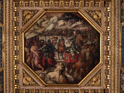 Derrota de los venecianos en Casentino de Giorgio Vasari