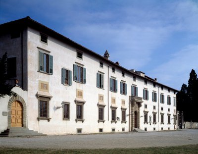 Fachada de la Villa Medicea de Castello, circa 1538 de Giorgio Vasari