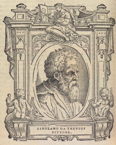 Houghton Typ 525 68.864 - Vasari, Las Vidas - Girolamo da Trevigi de Giorgio Vasari