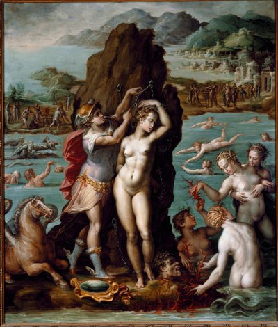 Perseo liberando a Andrómeda de Giorgio Vasari