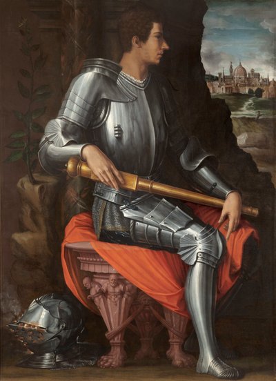 Retrato de Alessandro de Médicis en armadura de Giorgio Vasari