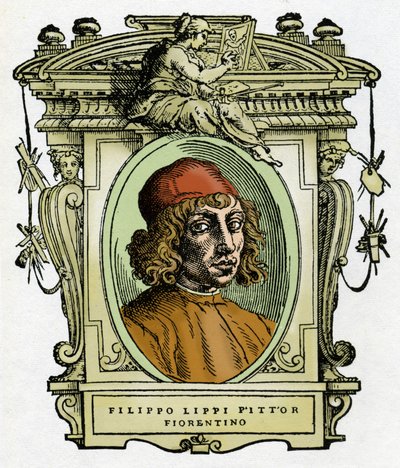 Retrato de Filippo Lippi de Giorgio Vasari