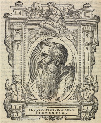 Rosso Fiorentino, de "Las vidas de los más excelentes pintores, escultores y arquitectos", 1568 de Giorgio Vasari