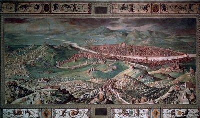 El sitio de Florencia de Giorgio Vasari