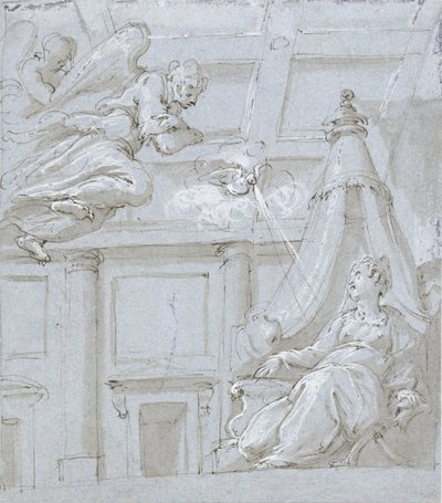 La Anunciación de Giorgio Vasari