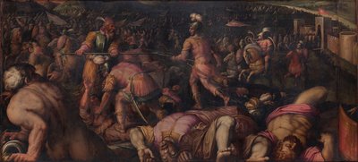 La batalla contra Radagaisus en Faesulae en 406, 1563-1565 de Giorgio Vasari