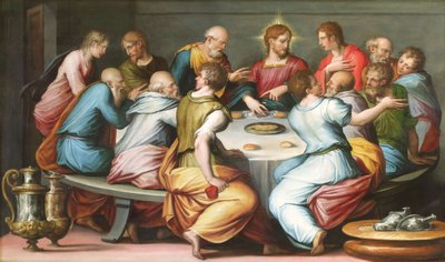 La Última Cena, c.1540 de Giorgio Vasari