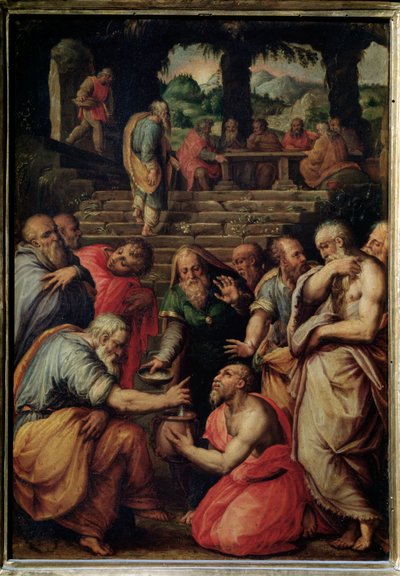 El Profeta Eliseo de Giorgio Vasari