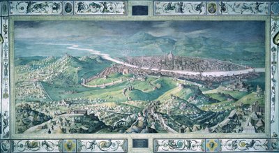 El sitio de Florencia de Giorgio Vasari