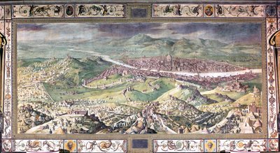 El sitio de Florencia en 1530 de Giorgio Vasari