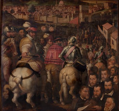 Triunfo de la guerra contra Siena, 1563-1565 de Giorgio Vasari