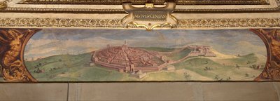 Vista de Lucignano, 1557-1558 de Giorgio Vasari