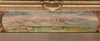 Vista de Siena, 1557-1558 de Giorgio Vasari