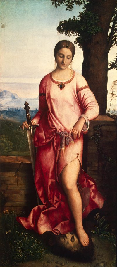 Judith con la cabeza de Holofernes de Giorgione