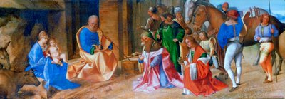 Adoración de los Magos, 1506-1507 de Giorgione da Castelfranco
