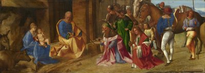 La adoración de los magos de Giorgione da Castelfranco
