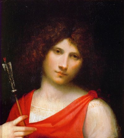 Joven con flecha, c. 1505 de Giorgione da Castelfranco
