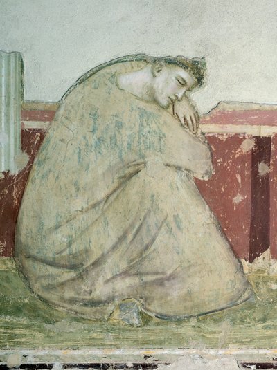 Aparición de San Francisco a San Antonio (detalle) de Giotto (c.1266 1337)