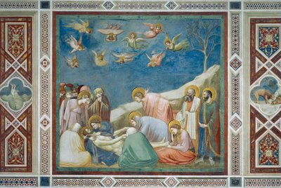 Lamentación sobre Cristo muerto (detalle) de Giotto (c.1266 1337)