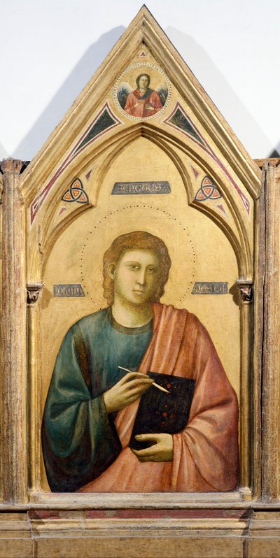 San Juan Evangelista (detalle) de Giotto (c.1266 1337)