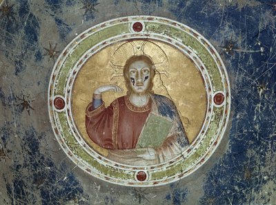 Representación de Cristo - Fresco de Giotto (c.1266 1337)