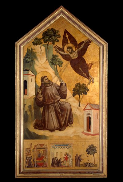 San Francisco de Asís recibiendo los estigmas de Giotto (c.1266 1337)