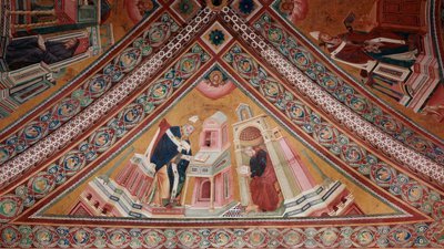Los Doctores de la Iglesia: San Ambrosio de Giotto (c.1266 1337)