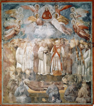 El funeral de San Francisco de Asís y la verificación de los estigmas de Giotto (c.1266 1337)