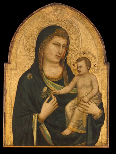 Virgen con el Niño de Giotto